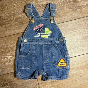Vintage Construction Themed Overalls